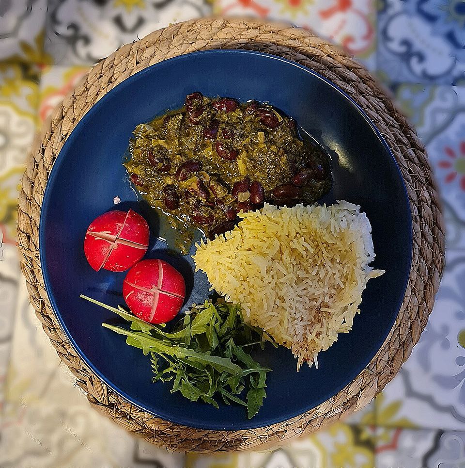 Ghormeh Sabzi: A traditional vegan Persian cuisine