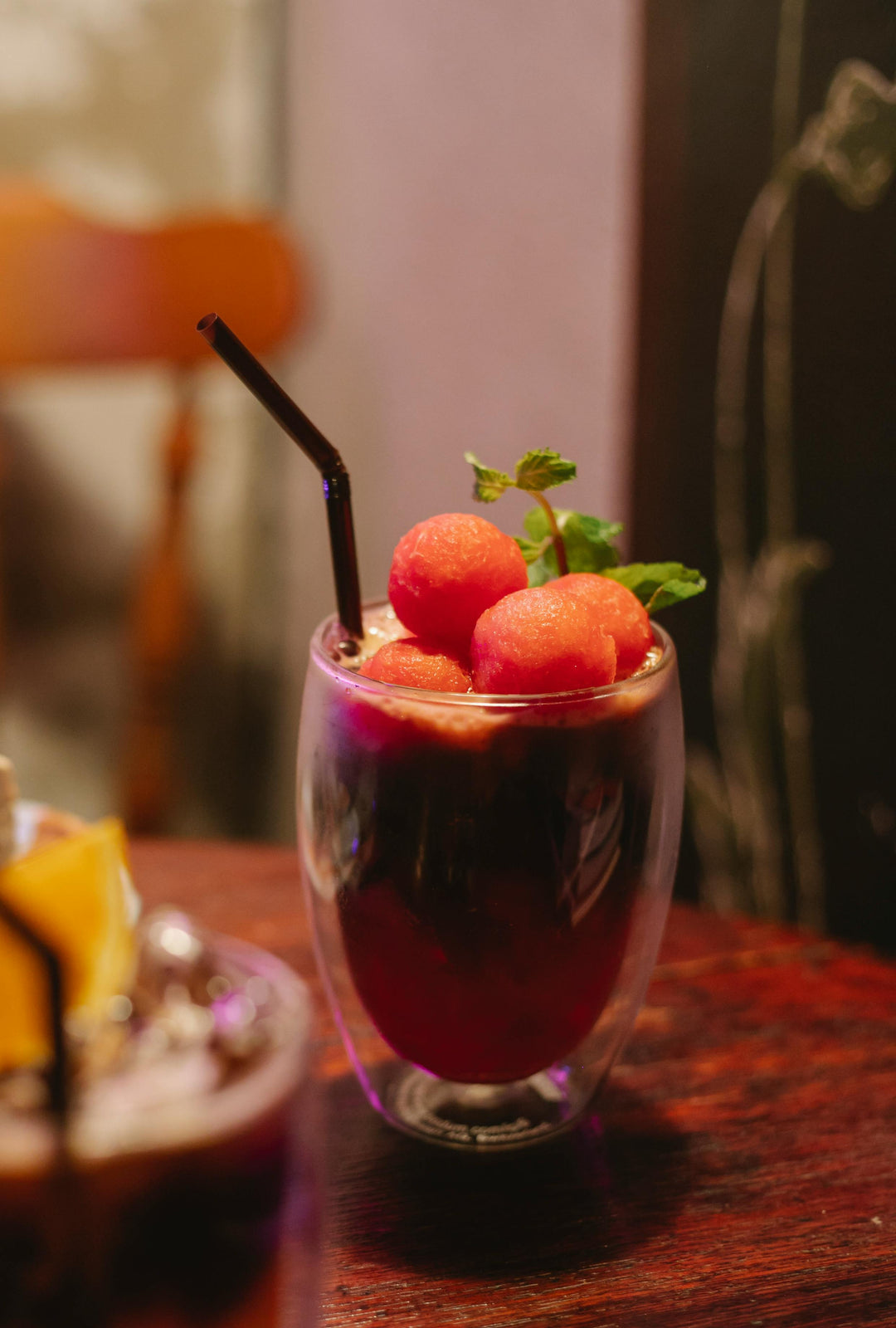  Sparkling Watermelon Mint Cooler with Spiced Green Tea